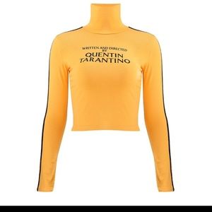 TURTLE NECK CROP TOP